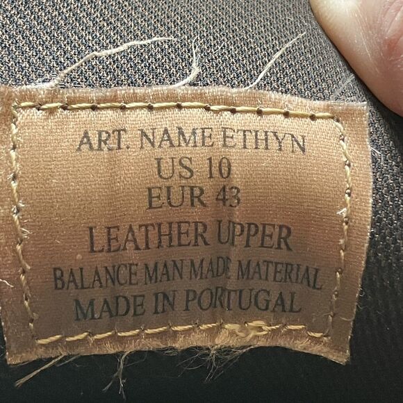 Bull Boxer Men's Oxford Art Name Ethyn Casual Dress Shoe Brown Size 10 GUC - Picture 10 of 10